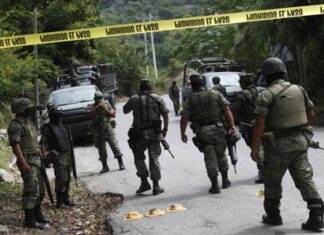 মেক্সিকোতে গোলাগুলির ঘটনায় ১৮ জন নিহত