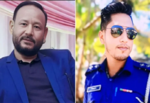 গাজীপুরে কাভার্ডভ্যানের ধাক্কায় বিএনপি নেতা ও এসআই নিহত, আহত ২ পুলিশ সদস্য